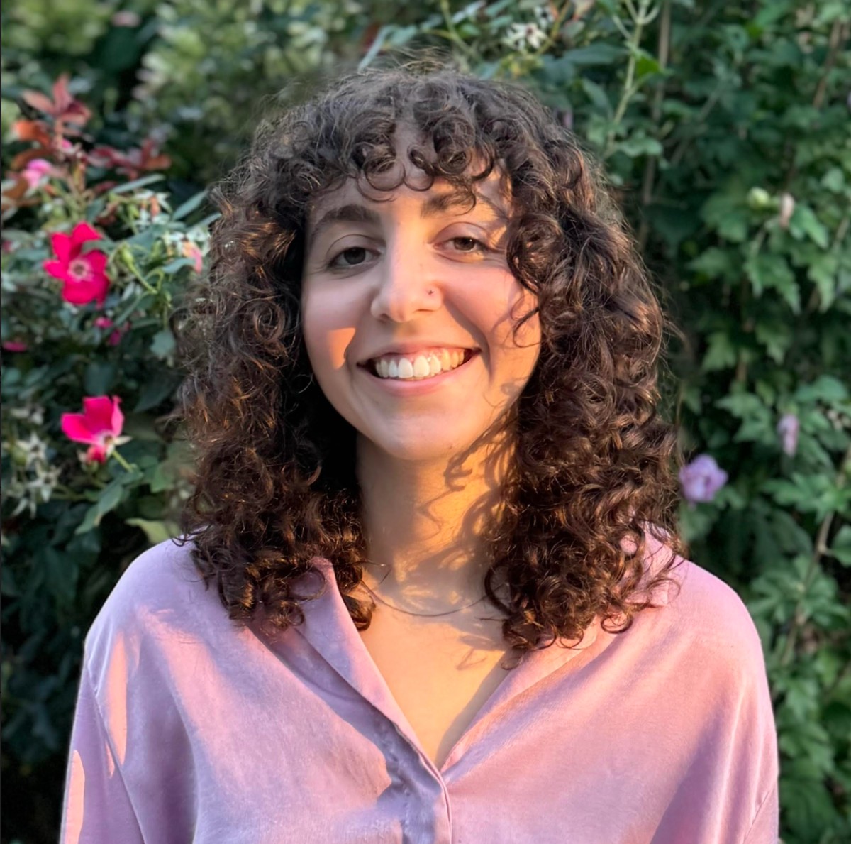 Headshot of student Sidney Hacker smiling